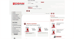 Desktop Screenshot of cigam.stope.com.br